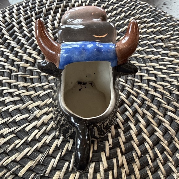 Coventry Bull Creamer Pitcher 5540A Farmhouse Country Rustic USA VINTAGE - Picture 4 of 7